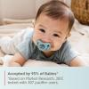 imageNUK 100 Silicone Comfy Orthodontic Pacifiers 06 Months Blue Fashion Timeless Collection 5 CountBlue Assorted