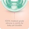 imageNUK 100 Silicone Comfy Orthodontic Pacifiers 06 Months Blue Fashion Timeless Collection 5 CountMulti Colored