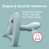 imageNUK 100 Silicone Comfy Orthodontic Pacifiers 06 Months Blue Fashion Timeless Collection 5 CountNeutral Assorted