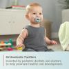 imageNUK 100 Silicone Comfy Orthodontic Pacifiers 06 Months Blue Fashion Timeless Collection 5 CountNeutral Assorted