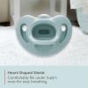 imageNUK 100 Silicone Comfy Orthodontic Pacifiers 06 Months Blue Fashion Timeless Collection 5 CountNeutral Assorted