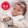 imageNUK 100 Silicone Comfy Orthodontic Pacifiers 06 Months Blue Fashion Timeless Collection 5 CountPink Assorted