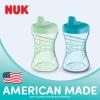 imageNUK Fun Grip Straw Cup 3Pack  Toddler Sippy Cup with Straw for Easy Drinking Suitable for Ages 8 Months and Up