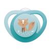 imageNUK GlowinTheDark Orthodontic Pacifier with HeartShaped Shield BPAFree fits 618 Months 4PackFox