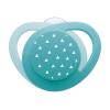 imageNUK GlowinTheDark Orthodontic Pacifier with HeartShaped Shield BPAFree fits 618 Months 4PackSheep