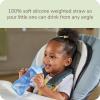 imageNUK Learner Cup Soft Silicone Replacement Straws 4Pack BPAfree Dishwashersafe Compatible with NUK Learner and Active Cups4 Pack