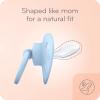 imageNUK Newborn Orthodontic PacifiersWhite  Pink
