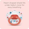 imageNUK Orthodontic Pacifiers 618 Months 5Pack5 Pack