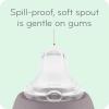imageNUK Replacement Silicone Spout for All NUK Active and Learner Cups Clear Pack of 55 Count Pack of 1