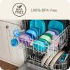 imageNUK Silicone Baby Tableware Bundle Includes 1 Plate 1 Bowl 1 Cup ampamp 1 Spoon Durable Suction Feature Helps Reduce Spills MicrowaveSafe BPAFreeBowls