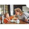 imageNUK Silicone Baby Tableware Bundle Includes 1 Plate 1 Bowl 1 Cup ampamp 1 Spoon Durable Suction Feature Helps Reduce Spills MicrowaveSafe BPAFreeBowls