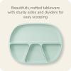 imageNUK Silicone Baby Tableware Bundle Includes 1 Plate 1 Bowl 1 Cup ampamp 1 Spoon Durable Suction Feature Helps Reduce Spills MicrowaveSafe BPAFreePlates