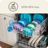 imageNUK Silicone Baby Tableware Bundle Includes 1 Plate 1 Bowl 1 Cup ampamp 1 Spoon Durable Suction Feature Helps Reduce Spills MicrowaveSafe BPAFreePlates