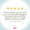 imageNUK Simply Natural Baby Bottle with SafeTempClear
