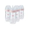 imageNUK Simply Natural Baby Bottle with SafeTempPink