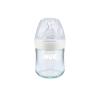 imageNUK Simply Natural Glass Baby Bottles 4 oz 3 Pack3 Count Pack of 1