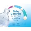 imageNUK Smooth Flow AntiColic Bottle Newborn Gift Set5 Ounce  Gray Elephant