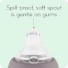 imageNUK Smooth Flow AntiColic Bottle Newborn Gift Set5 Ounce  Gray Elephant