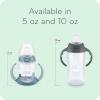imageNUK Smooth Flow AntiColic Bottle Newborn Gift Set5 Ounce  Gray Elephant