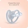 imageNUK Space Orthodontic PacifiersZebra  Sun