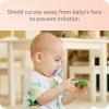 imageNUK for Nature Comfy Duet 100 Silicone Soother 2in1 Pacifier and TeetherBlue Assorted