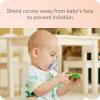 imageNUK for Nature Comfy Duet 100 Silicone Soother 2in1 Pacifier and TeetherBlue Assorted