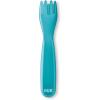 imageNUK for Nature Pretensil Dipper Spoon and Fork Set Easy to Grip for SelfFeeding Development MessFree Feeding Top Rack DishwasherSafe BPA ampamp LatexFreeBlue
