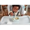 imageNUK for Nature Pretensil Dipper Spoon and Fork Set Easy to Grip for SelfFeeding Development MessFree Feeding Top Rack DishwasherSafe BPA ampamp LatexFreeGray