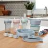 imageNUK for Nature Suction Plate and Lid LeakProof Lid Microwave Freezer ampamp Top Rack Dishwasher Safe BPA ampamp LatexFree Pack of 11 Count Pack of 2