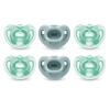 imageNUK Comfy Pacifiers 06 Months 6 PackBlue Assorted