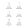imageNUK First Essentials Silicone Baby Bottle Nipples Slow Flow 6 Pack