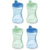 imageNUK Fun Grips Hard Spout Sippy Cup 10 oz  Easy to Hold BPA Free Spill Proof Toddler Cup 4pkBlueGreen