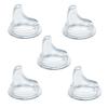 imageNUK Replacement Silicone Spout for All NUK Active and Learner Cups Clear Pack of 55 Count Pack of 1