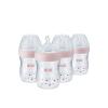 imageNUK Simply Natural Baby Bottle with SafeTempPink