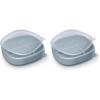 imageNUK for Nature Suction Plate and Lid LeakProof Lid Microwave Freezer ampamp Top Rack Dishwasher Safe BPA ampamp LatexFree Pack of 11 Count Pack of 2