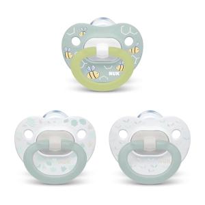 imageNUK Orthodontic Pacifier Value PackGrey