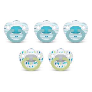 imageNUK Orthodontic Pacifiers 618 Months 5Pack5 Pack