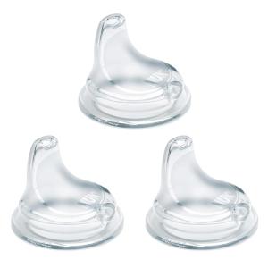 imageNUK Replacement Silicone Spout for All NUK Active and Learner Cups Clear Pack of 53 Count Pack of 1