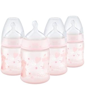 imageNUK Smooth Flow AntiColic Bottle Newborn Gift Set5 Ounce  Pink Bunny