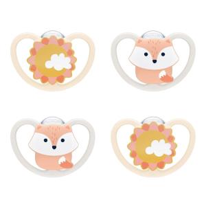 imageNUK Space Orthodontic PacifiersFox  Sun