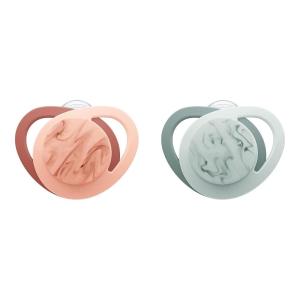 imageNUK for Nature Orthodontic PacifierPink Marble
