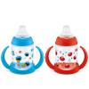 imageNUK Learner Cup 5oz Pack of 2 Sesame Street Elmo and Cookie Monster  Soft Spout EasyGrip Handles BPA Free Spill Proof Transition Sippy Cup