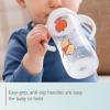 imageNUK Learner Cup 10 Oz Pack of 2 Pooh Bear  Soft Spout EasyGrip Handles BPA Free Spill Proof Transition Sippy Cup