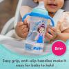 imageNUK Learner Cup Ms Rachel 10 oz 8 Months 2 Pack  Soft Spout EasyGrip Handles BPA Free Spill Proof Transition Sippy CupMs Rachel