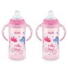 imageNUK Learner Cup Ms Rachel 10 oz 8 Months 2 Pack  Soft Spout EasyGrip Handles BPA Free Spill Proof Transition Sippy CupPink Kingdom