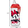 imageNUK Active Sippy Cup 10 oz 2 Pack Disney Princess BPAFree Soft Spout SpillProof CupMinnie Mouse