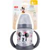 imageNUK Learner Cup Ms Rachel 5 oz 6 Months 2 Pack  Soft Spout EasyGrip Handles BPA Free Spill Proof Transition Sippy CupMickey Mouse