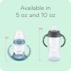 imageNUK Learner Cup Ms Rachel 5 oz 6 Months 2 Pack  Soft Spout EasyGrip Handles BPA Free Spill Proof Transition Sippy CupPink Hearts