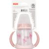 imageNUK Learner Cup Ms Rachel 5 oz 6 Months 2 Pack  Soft Spout EasyGrip Handles BPA Free Spill Proof Transition Sippy CupPink Hearts