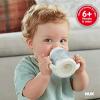 imageNUK Learner Cup Ms Rachel 5 oz 6 Months 2 Pack  Soft Spout EasyGrip Handles BPA Free Spill Proof Transition Sippy CupTimeless